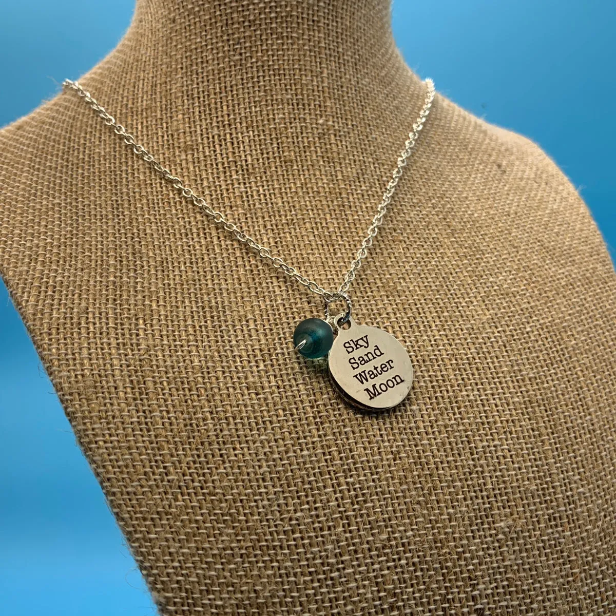 Sky Sand Water Moon, Necklace