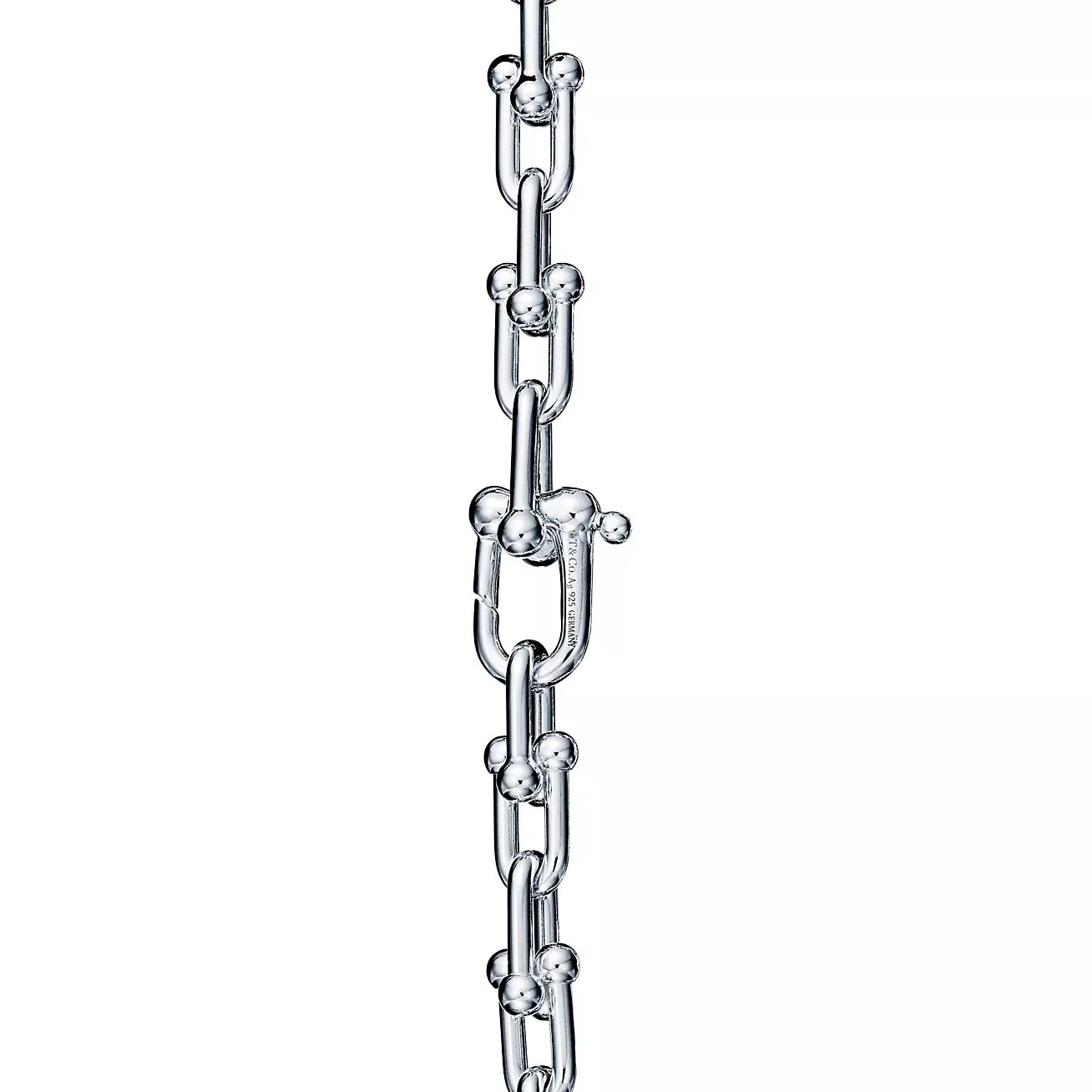 Small Link Bracelet in Sterling Silver