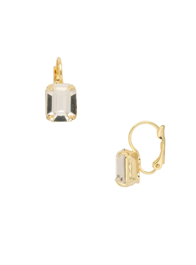 Sorrelli Octavia Dangle Earrings - Bright Gold Crystal