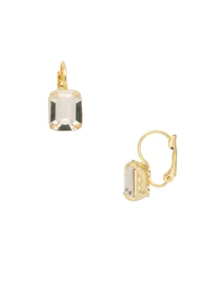 Sorrelli Octavia Dangle Earrings - Bright Gold Crystal