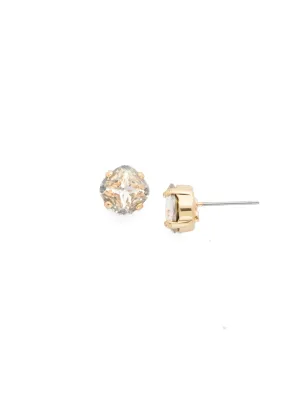Sorrelli One and Only Earring Bright Gold Crystal Clear