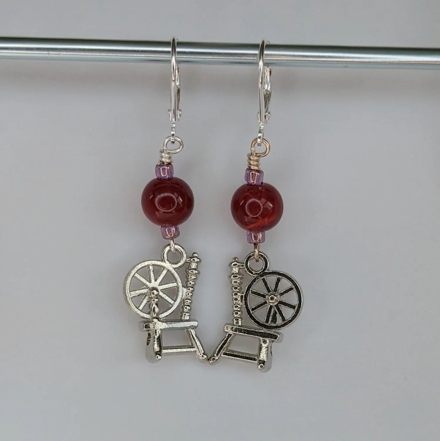 Spinning Wheel Markers & Earrings