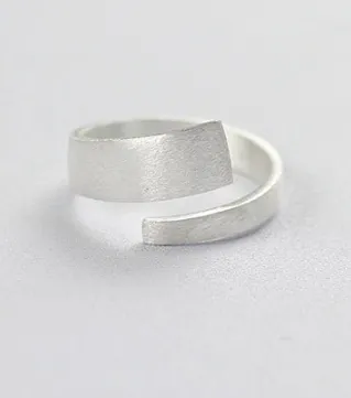 Spiral Silver Ring