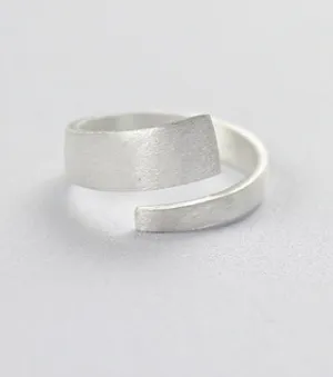 Spiral Silver Ring