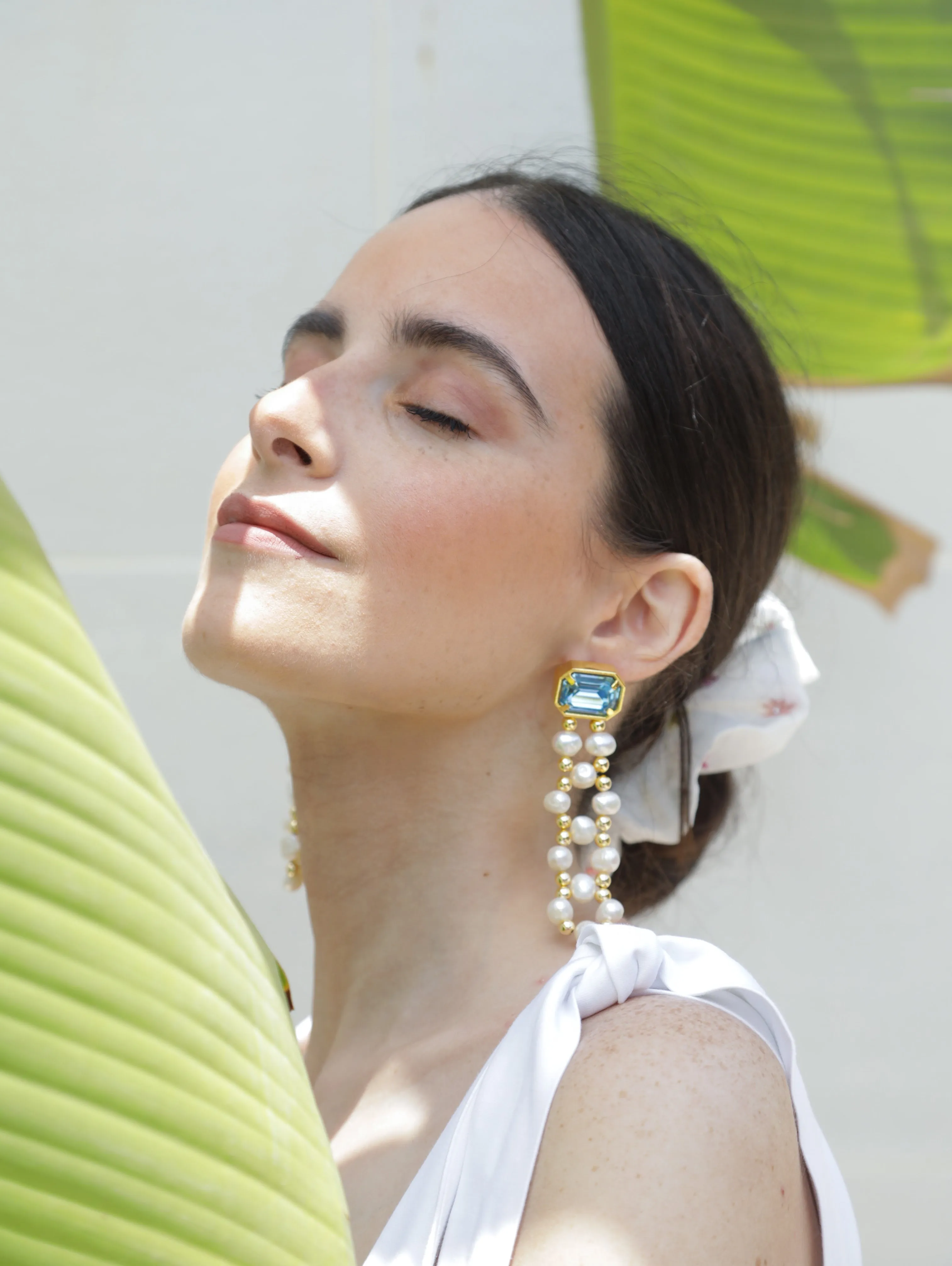 Séraphine Earrings Sky Blue