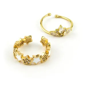 Starry Ring White