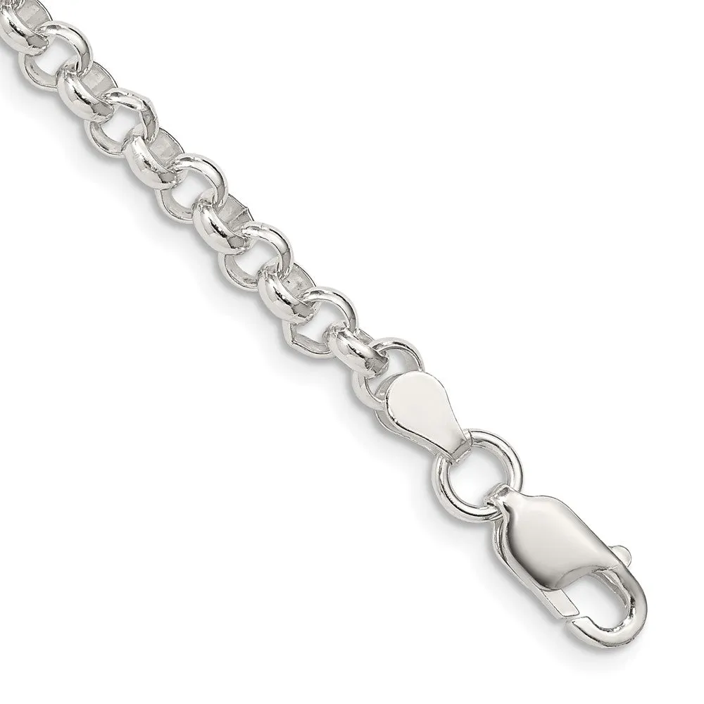 Sterling Silver 4.75mm Rolo Chain