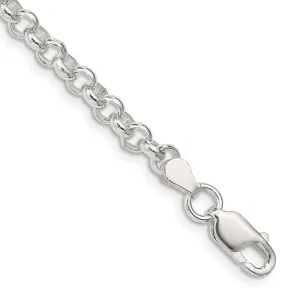 Sterling Silver 4.75mm Rolo Chain