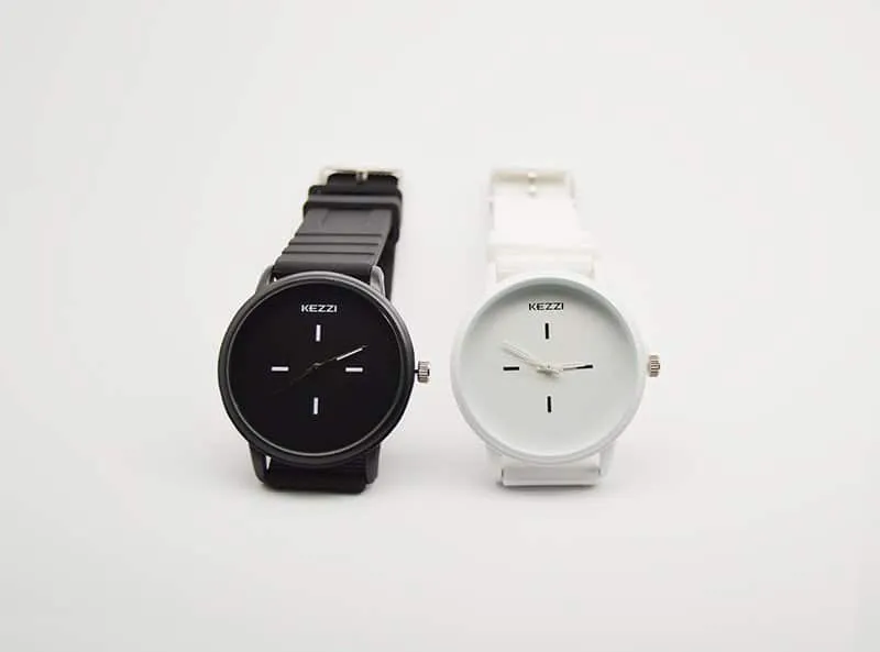 Stylish Casual Monochrome Women's Watches