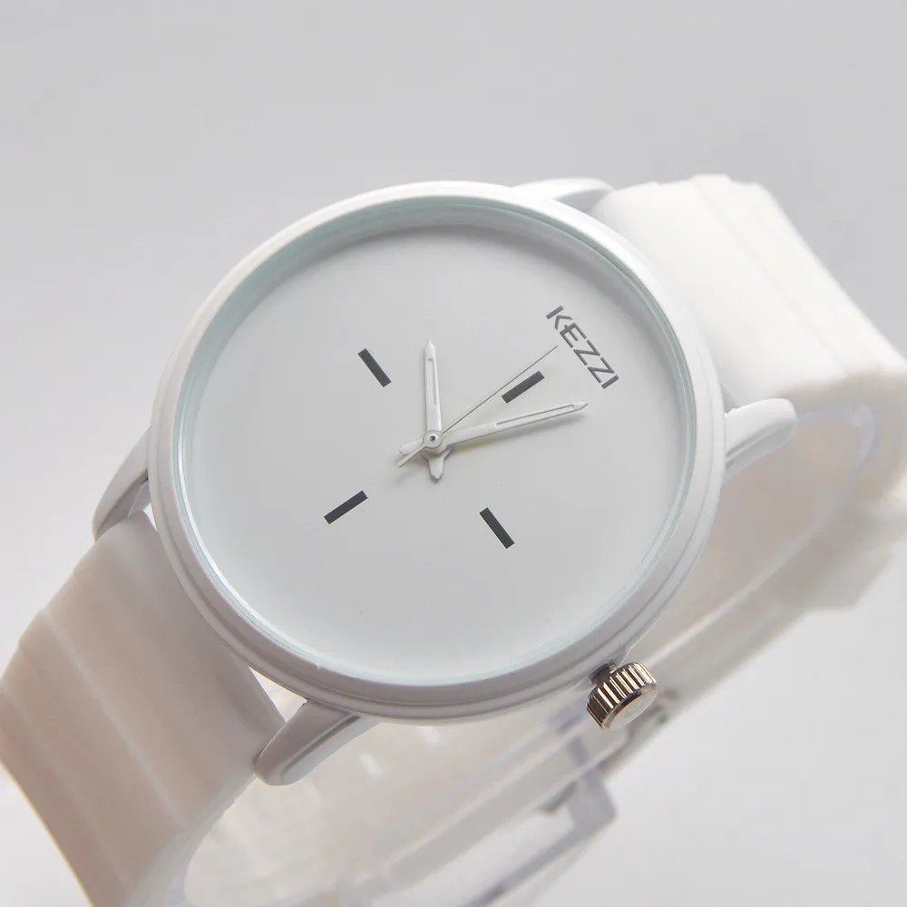 Stylish Casual Monochrome Women's Watches