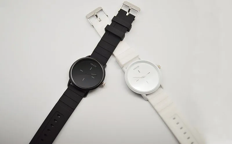 Stylish Casual Monochrome Women's Watches