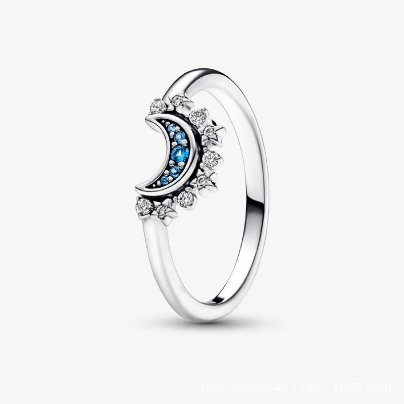 Sun Moon Ring Matching Rings Couple Rings Jewelry Gift for Her or Him