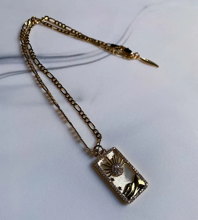 SUNNY DAZE GOLD FILLED NECKLACE