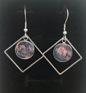 Sunset Contemporary Earrings
