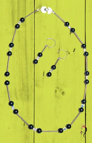 Swarovski Crystal Pearl Necklace Set  #22031