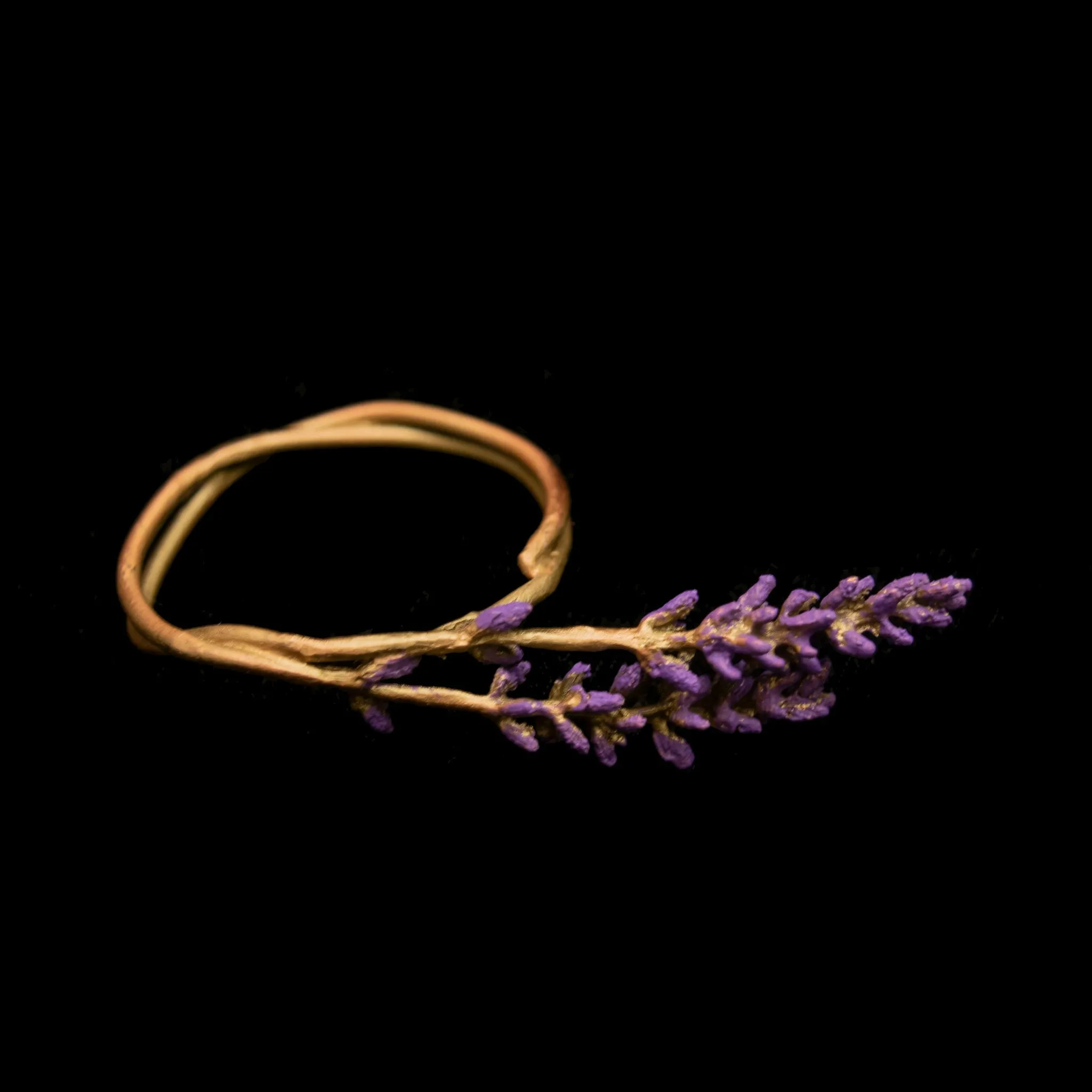 Table Art - Lavender Napkin Rings