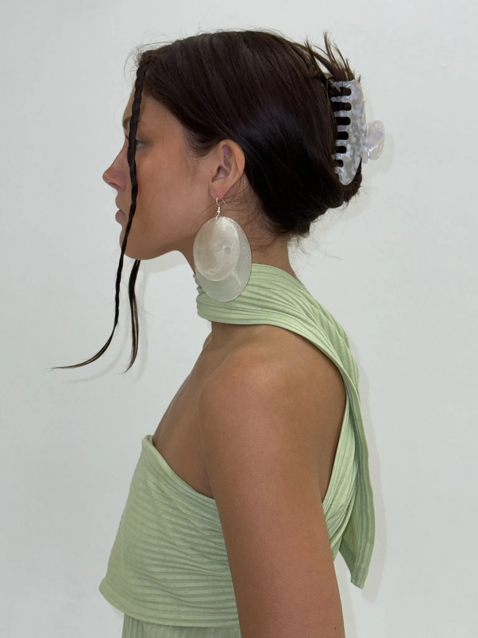 Teresa White Earrings
