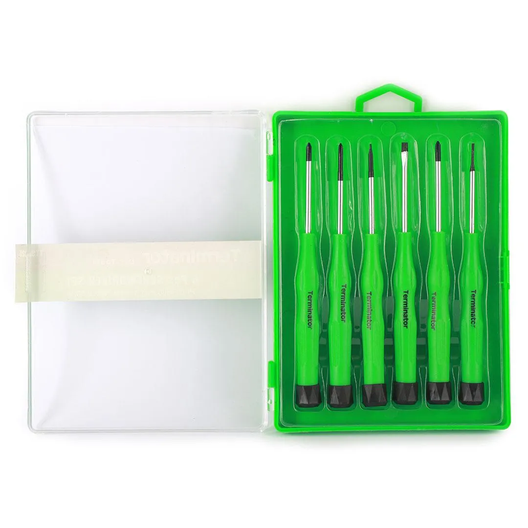 Terminator 6 Pieces Precision Screw Driver Set - TTSDS 325