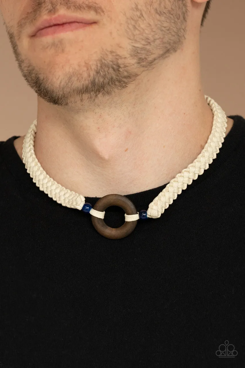 The MAINLAND Event Blue Paparazzi Choker Necklace