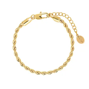 Theia Rope Bracelet ~ 14Kt Gold Filled