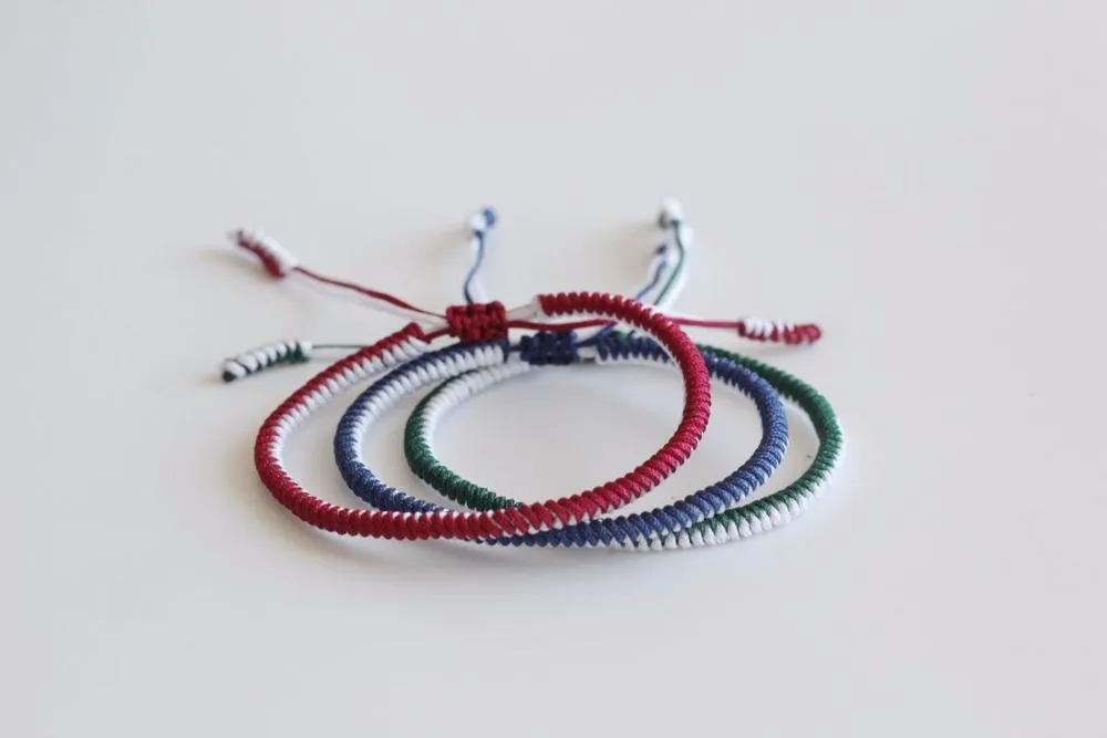 Tibetan Handmade Knots Lucky Rope Bracelet