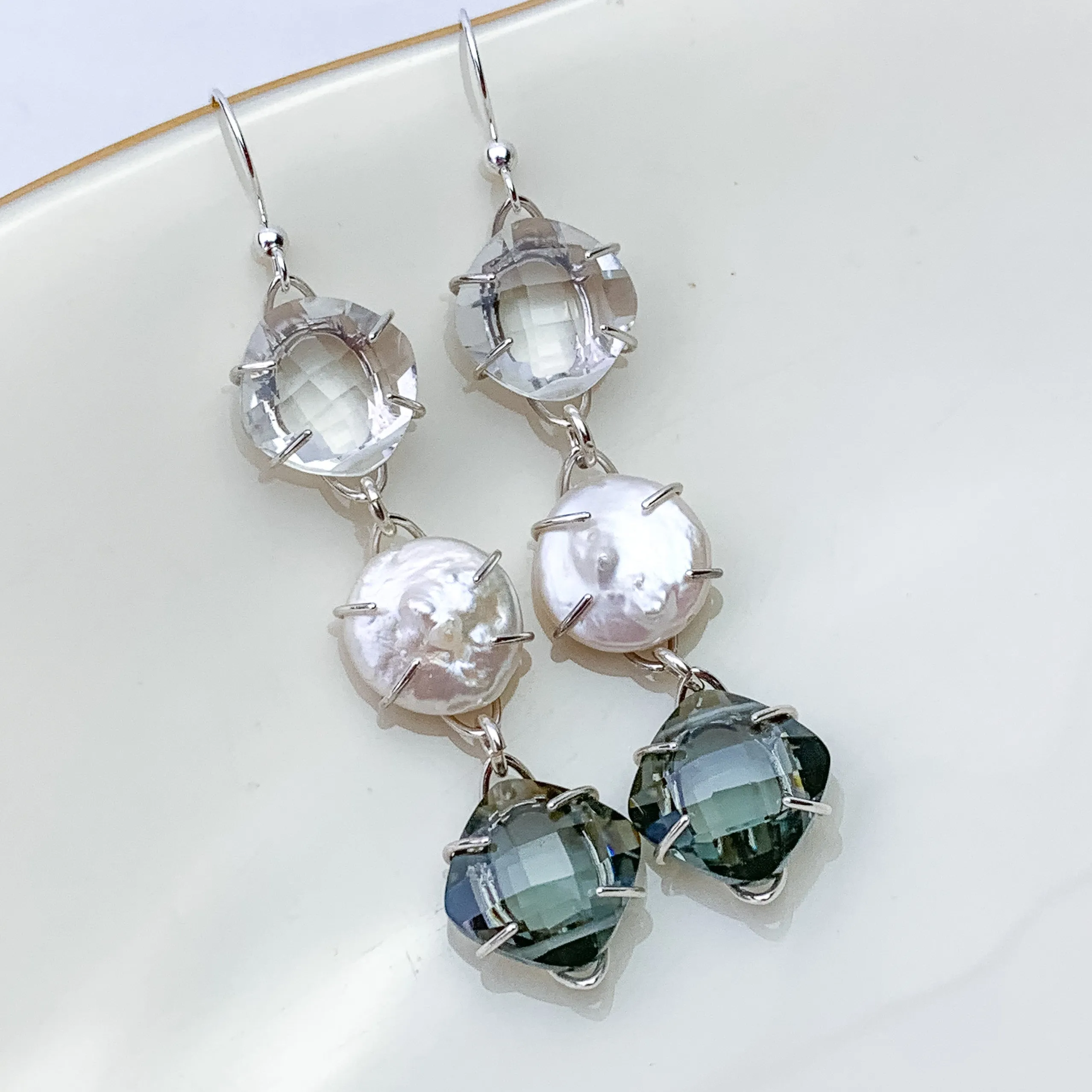 Tiffany Black Tie Cascade ooak Jewelry