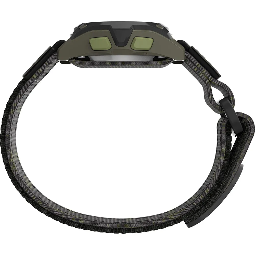 Timex Kids Digital 35mm Watch - Green Camo w/Fastwrap Strap