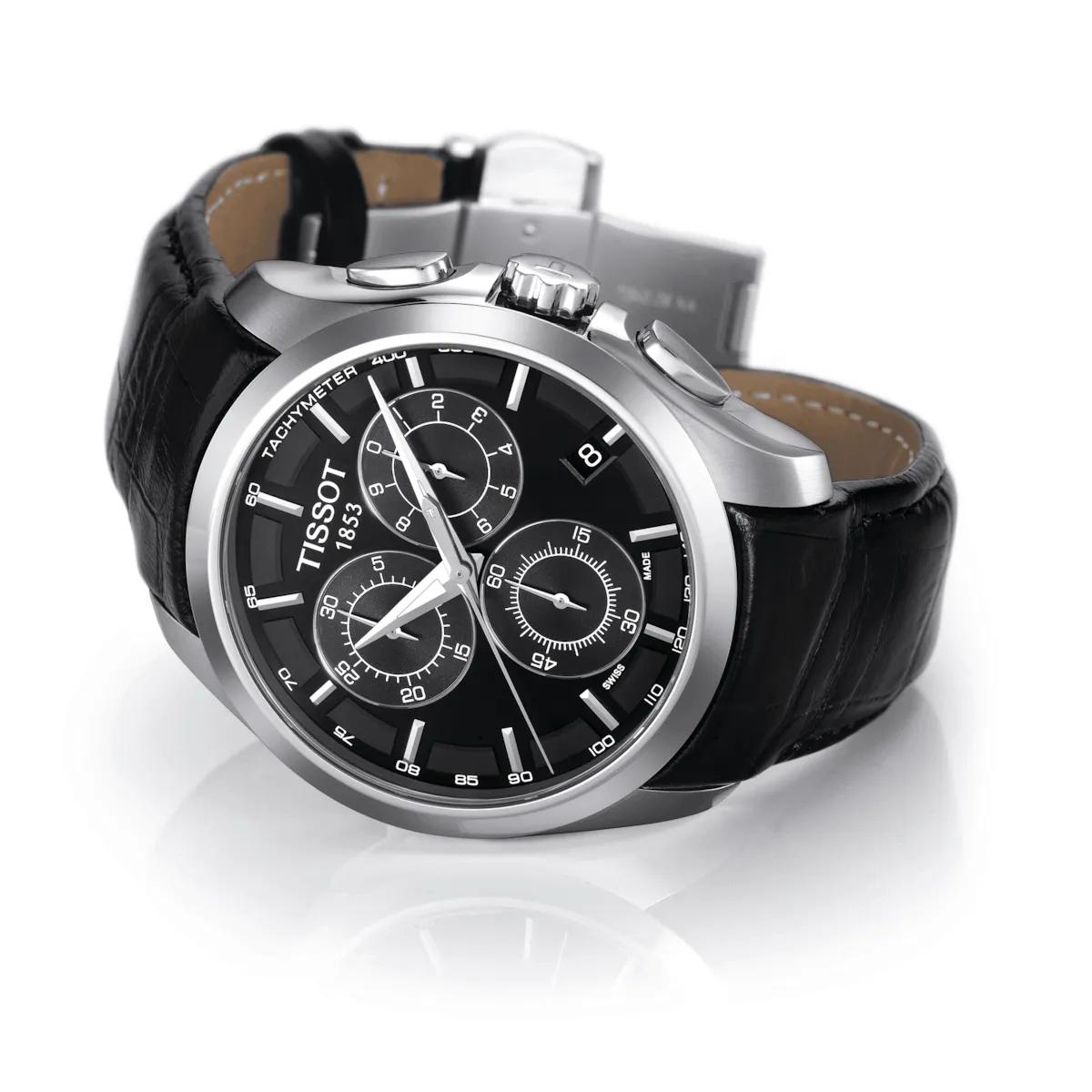 Tissot T-Classic Black Dial Men 41mm