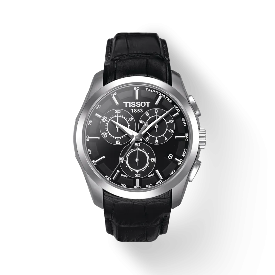 Tissot T-Classic Black Dial Men 41mm