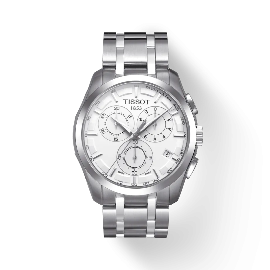 Tissot T-Classic Silver Dial Men 41mm