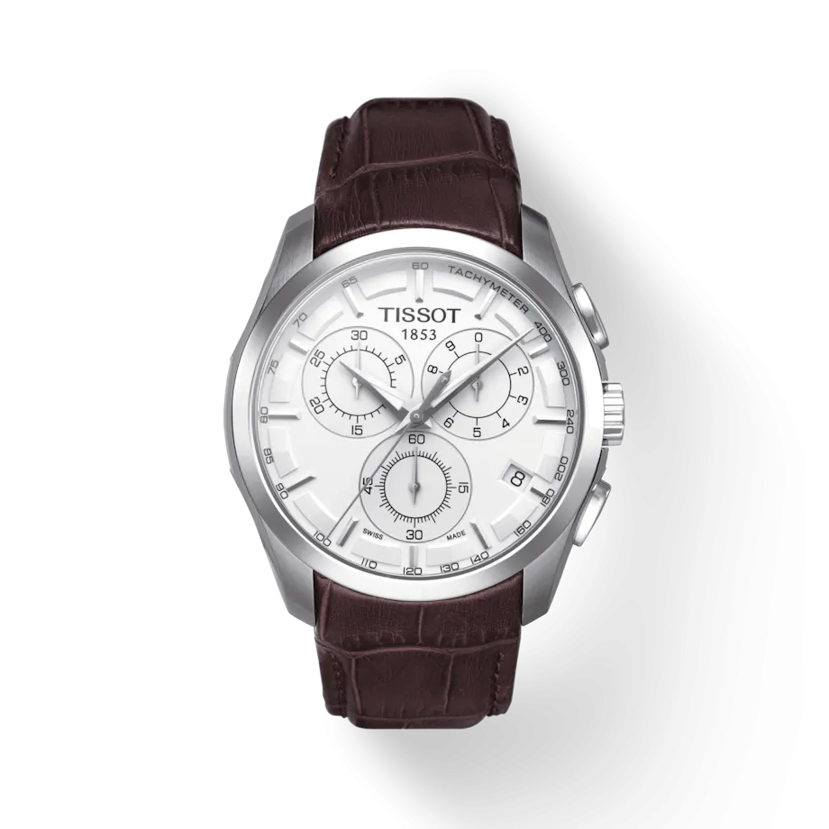 Tissot T-Classic Silver Dial Men 41mm