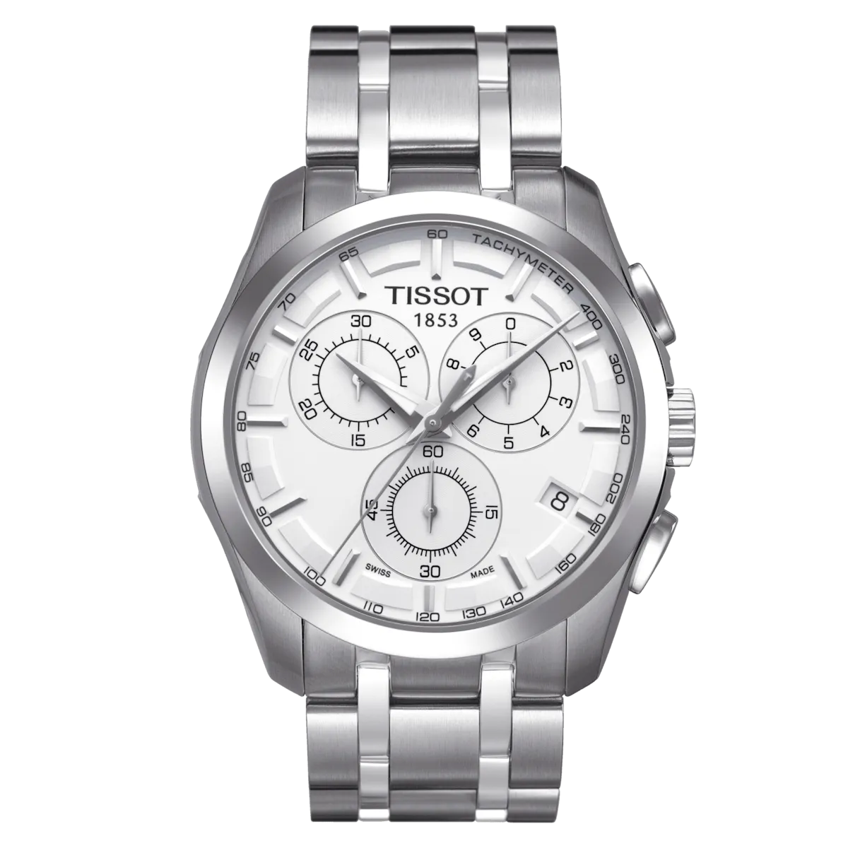 Tissot T-Classic Silver Dial Men 41mm