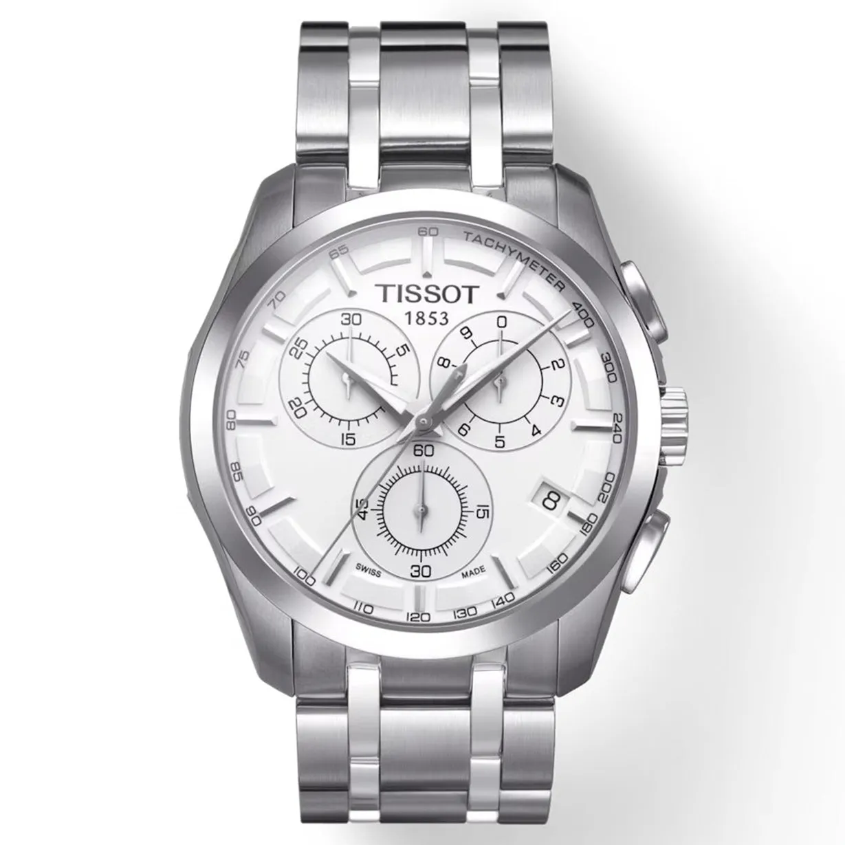 Tissot T-Classic Silver Dial Men 41mm