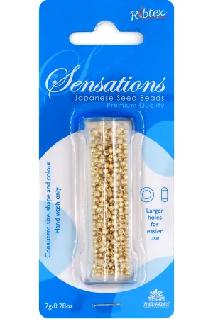 TOHO 2MM SEED BEAD YELLOW GOLD 7G