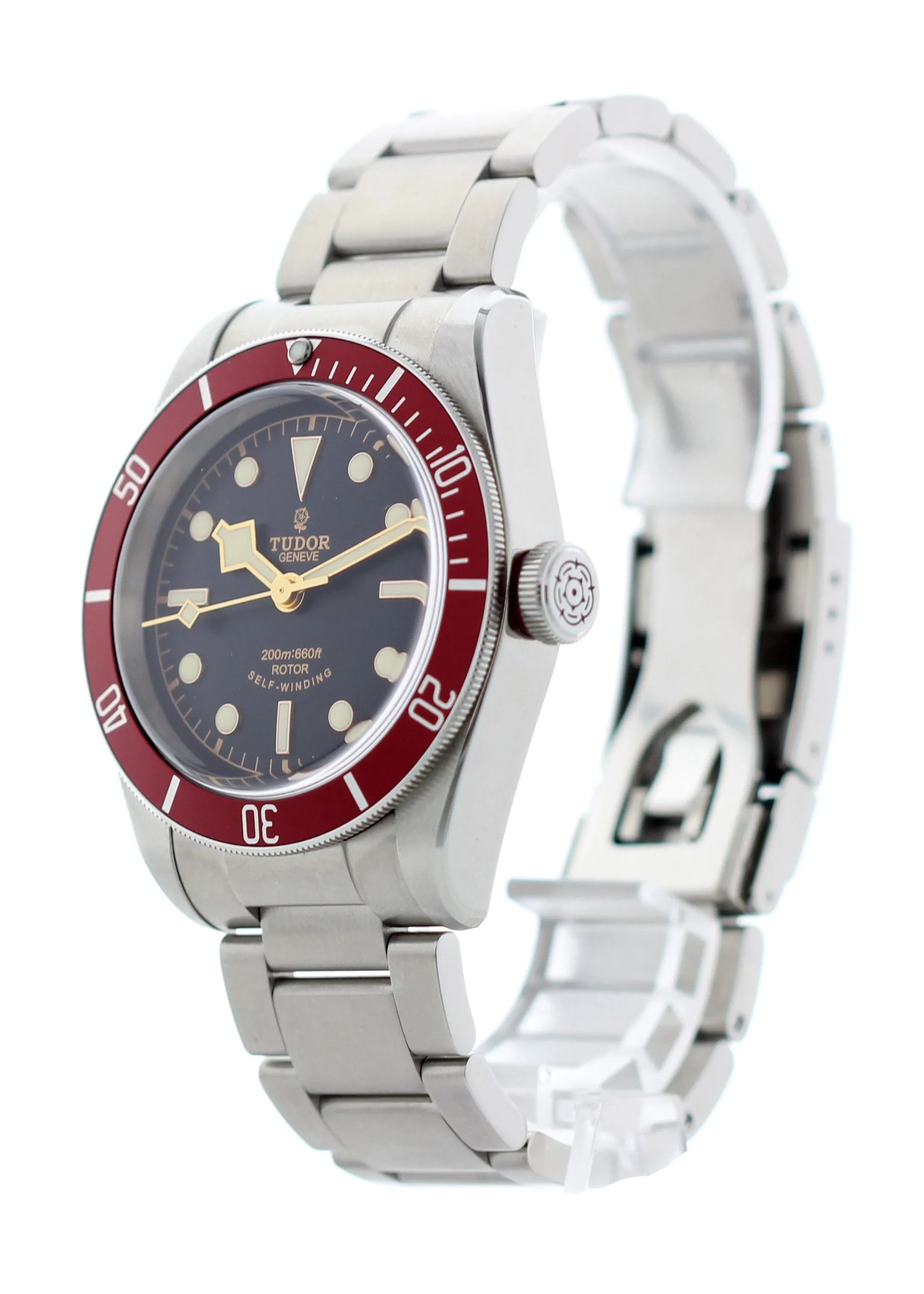 Tudor Heritage Black Bay 79220R Mens Watch Box Papers