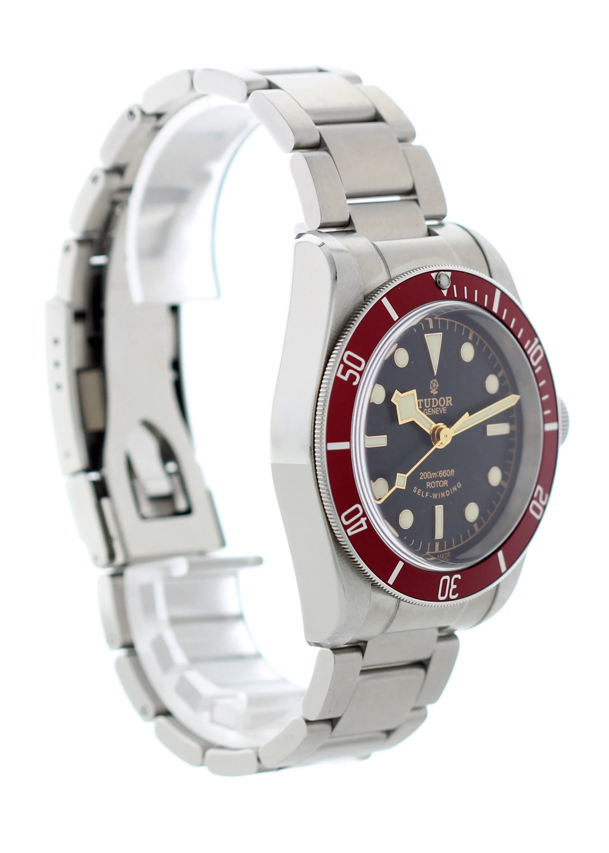 Tudor Heritage Black Bay 79220R Mens Watch Box Papers