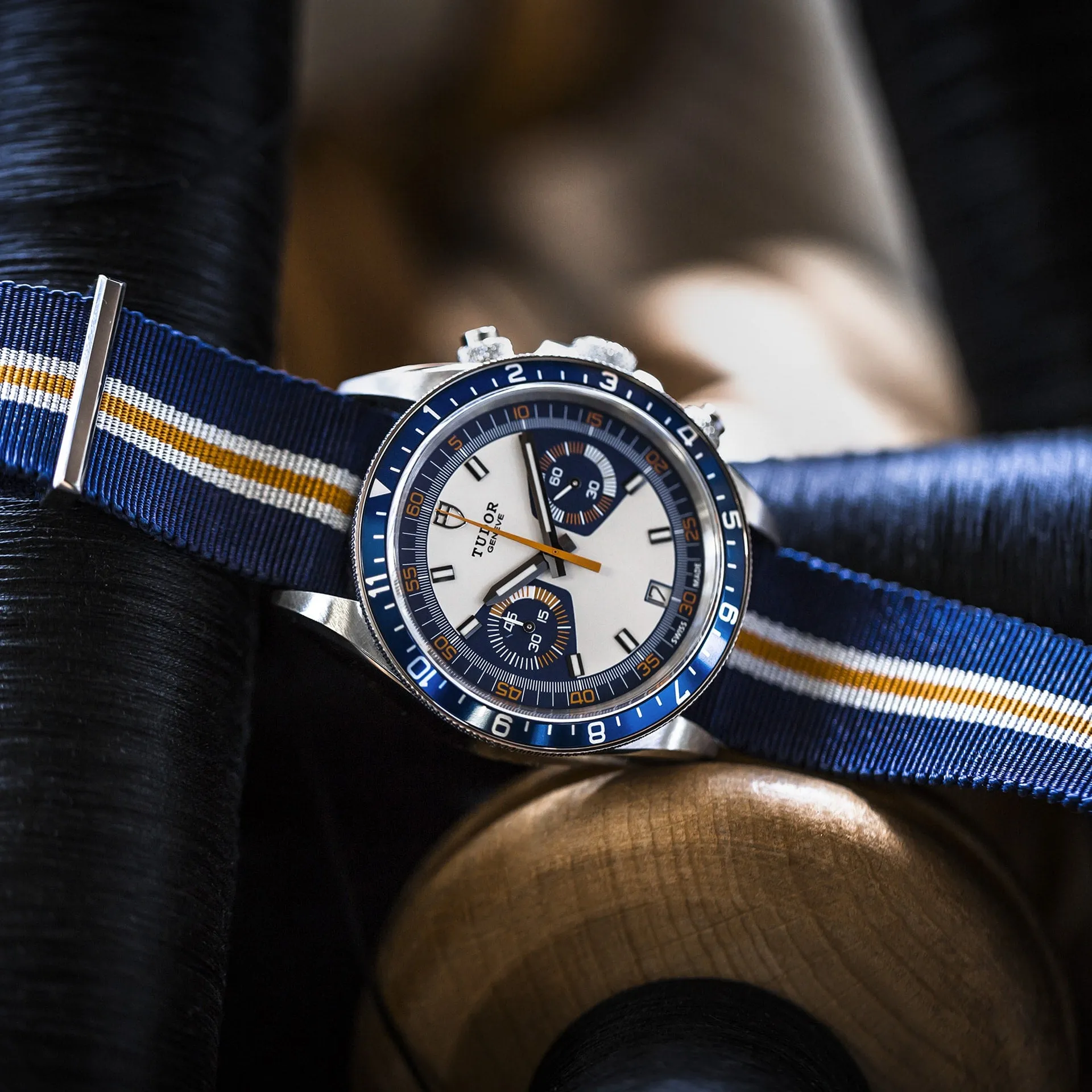Tudor Heritage Chrono Blue, Stainless Steel, 42mm, Ref# M70330B-0003