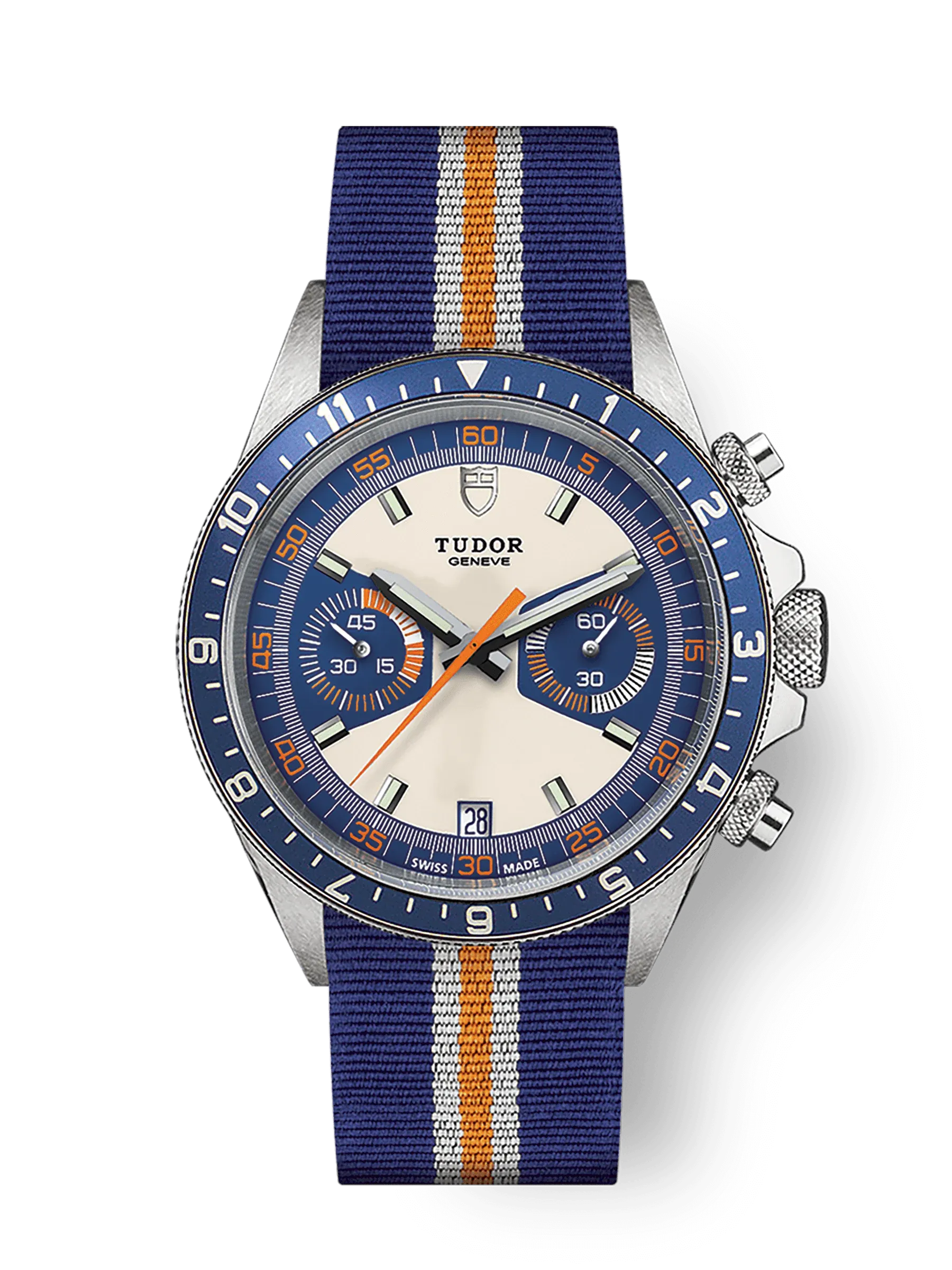 Tudor Heritage Chrono Blue, Stainless Steel, 42mm, Ref# M70330B-0003