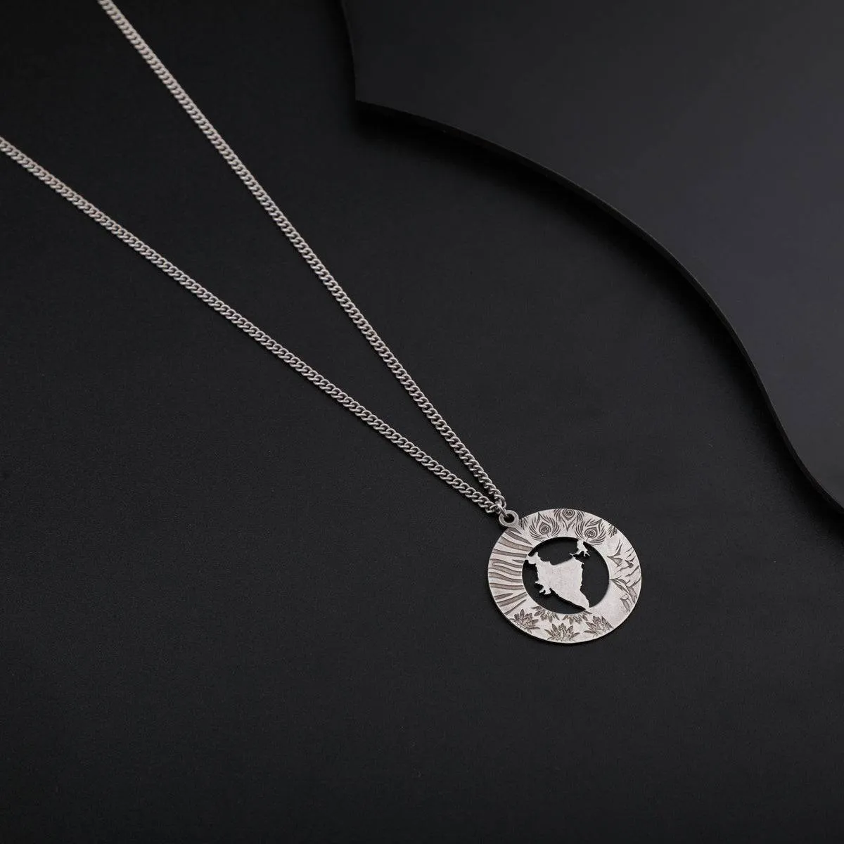 Unisex India Silver Necklace