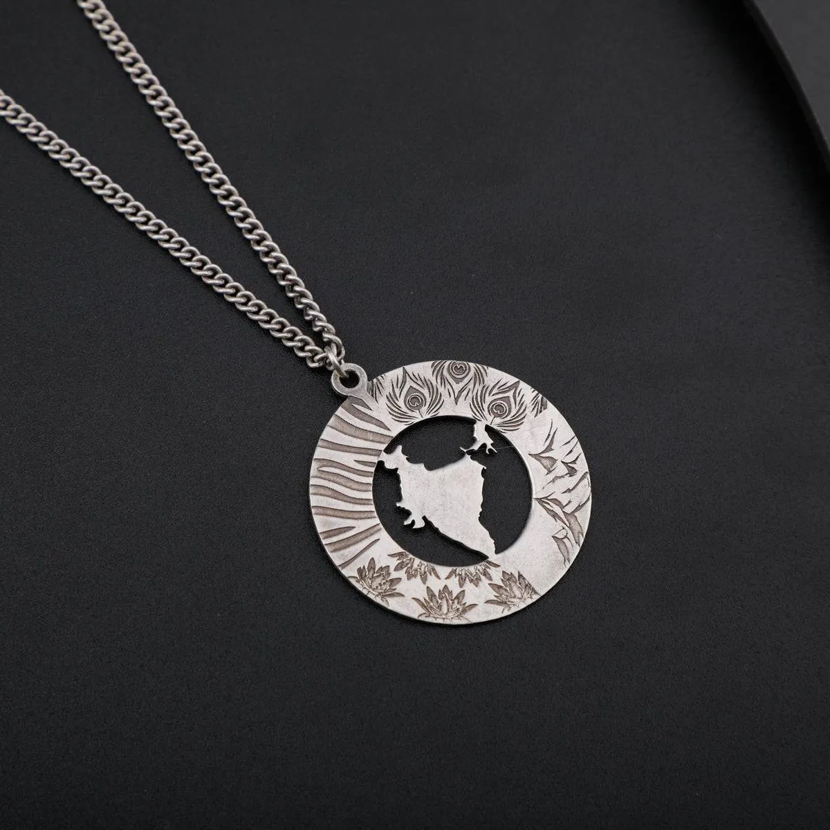Unisex India Silver Necklace