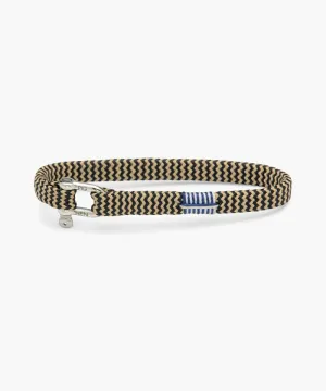 Vicious Vik Rope Bracelet in Navy/Sand