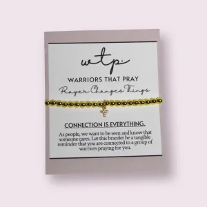 Victory Bracelet (tiny cross)