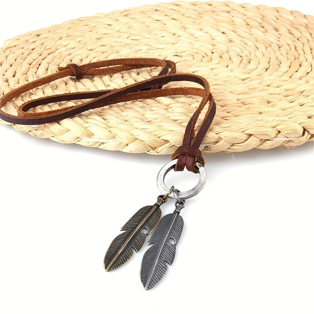 Vintage Alloy Pendant Men's Necklace