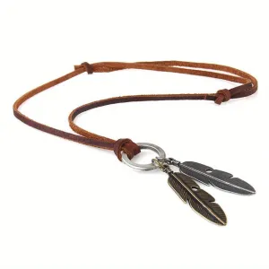 Vintage Alloy Pendant Men's Necklace