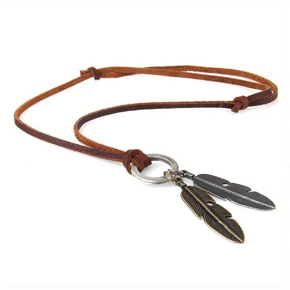 Vintage Alloy Pendant Men's Necklace