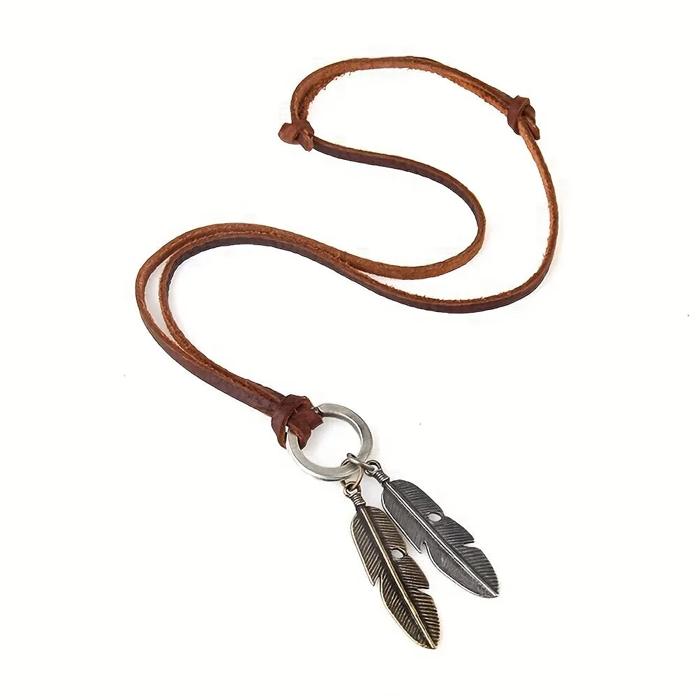 Vintage Alloy Pendant Men's Necklace
