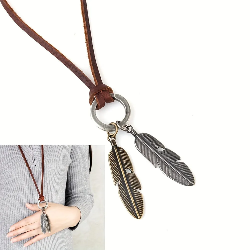 Vintage Alloy Pendant Men's Necklace