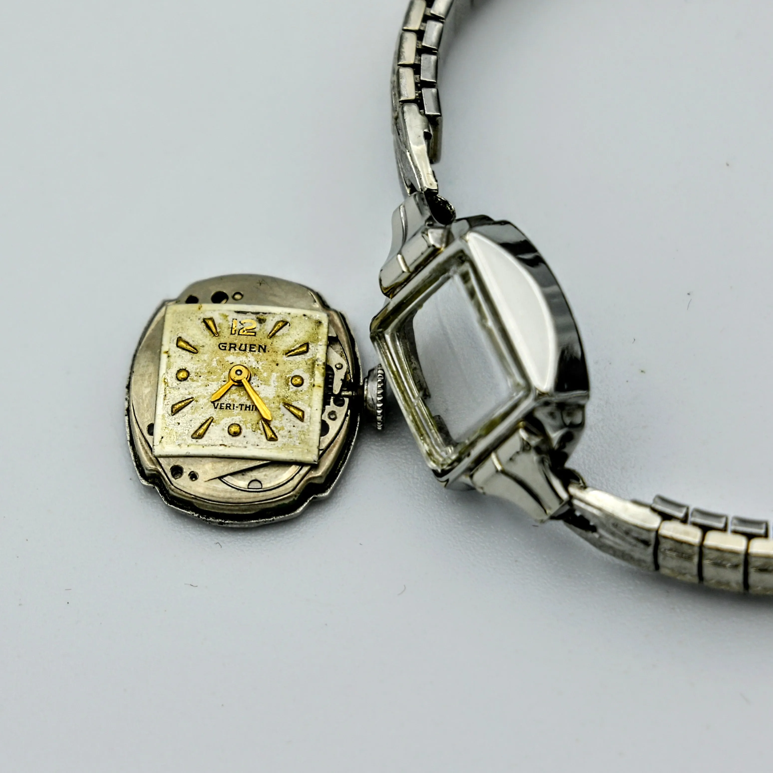 Vintage GRUEN Veri-Thin Ladies Wristwatch Cal. 211 Style 624 Swiss Made Watch