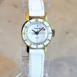 Vintage LUCERNE Mystery Dial Wristwatch Swiss Caliber Baumgartner 911 Very Neat Watch