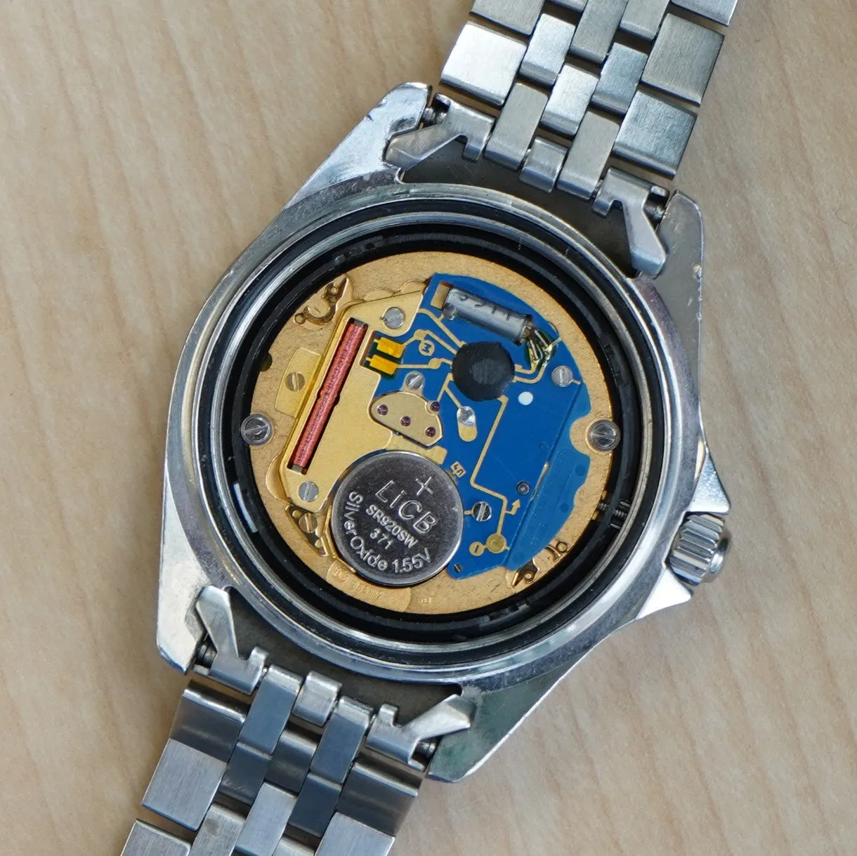 Vintage TAG HEUER 1000 Night Diver Watch 980.113D Date Indicator Wristwatch Original Bracelet ALL S.S. - In Box!